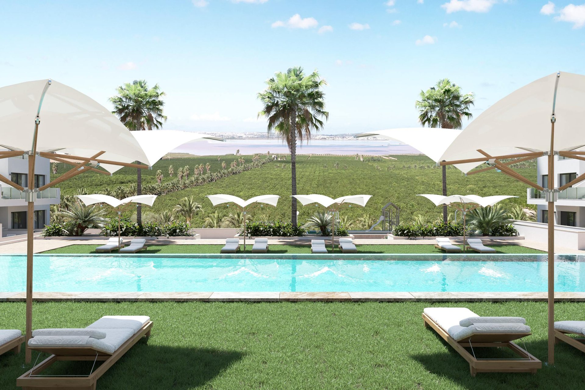 Obra nueva - Apartamento en planta baja - Torrevieja