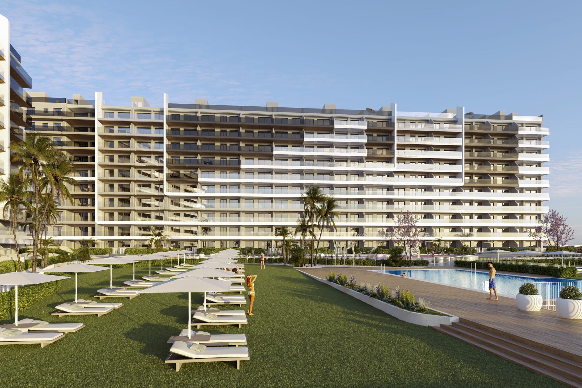 Obra nueva - Apartamento en planta baja - Torrevieja