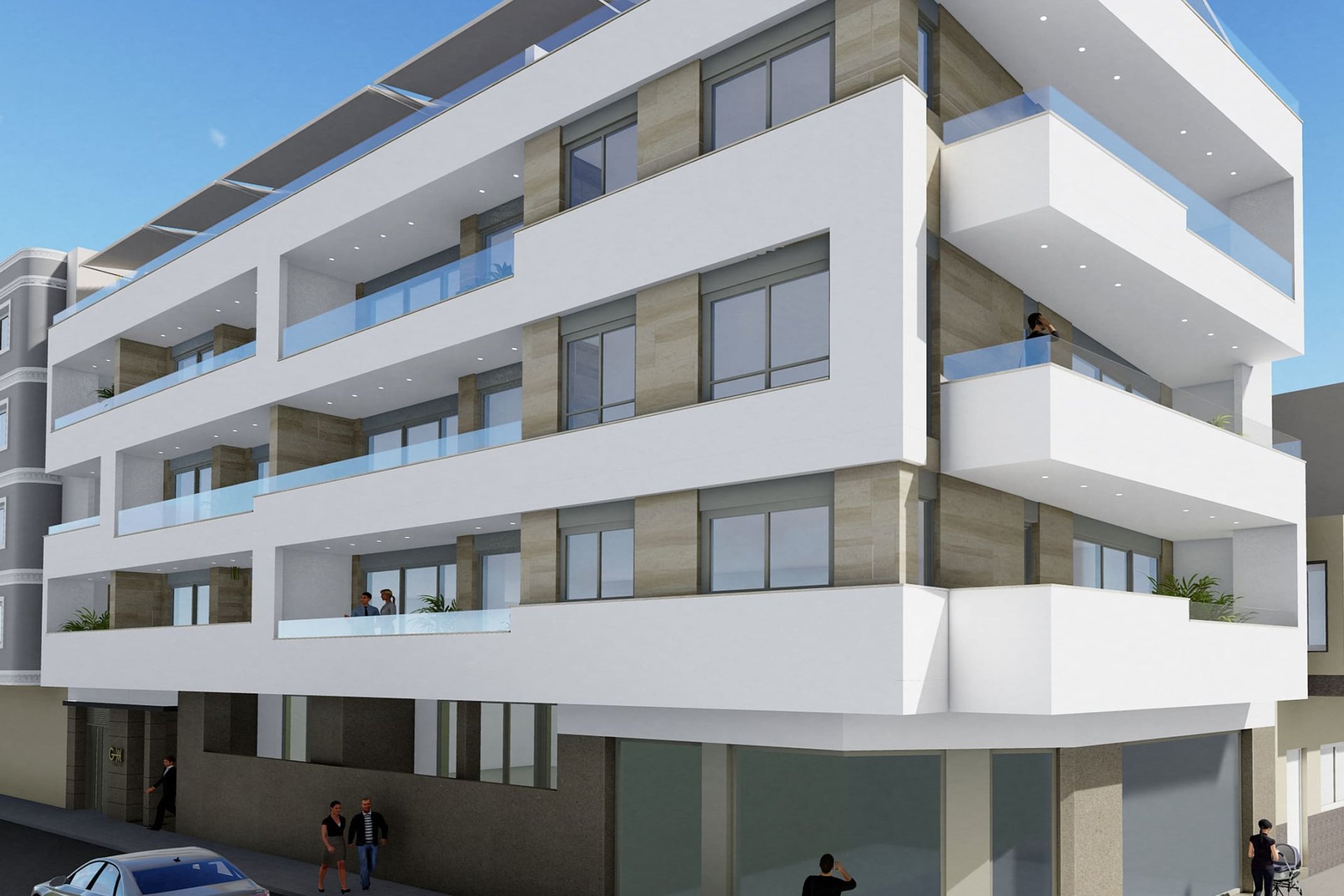 Obra nueva - Apartamento en planta baja - Torrevieja
