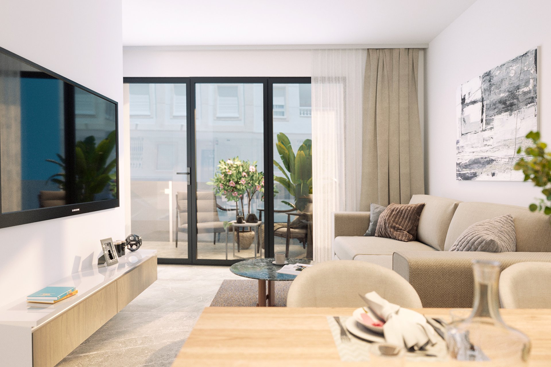 Obra nueva - Apartamento en planta baja - Torrevieja