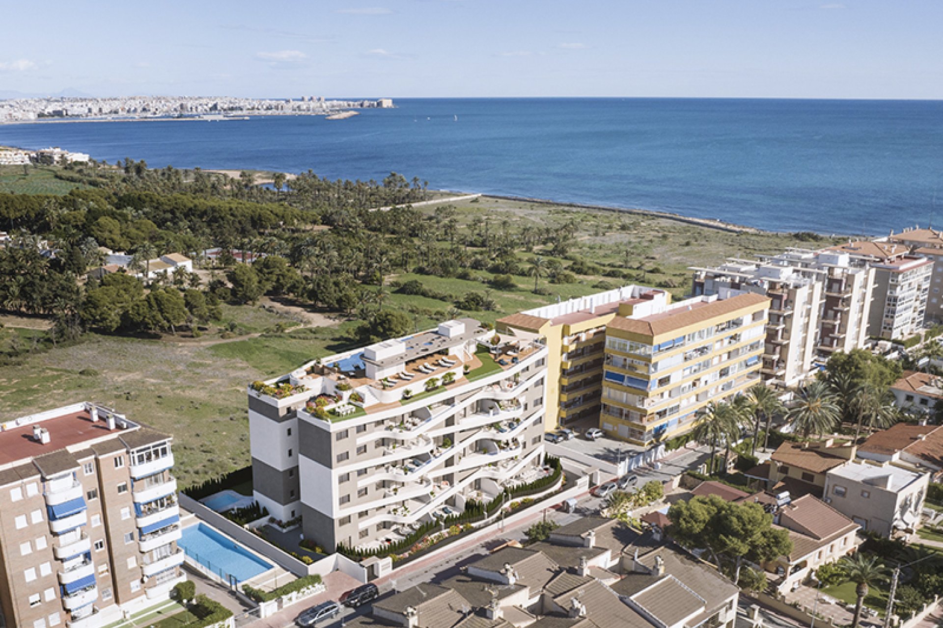 Obra nueva - Apartamento en planta baja - Torrevieja