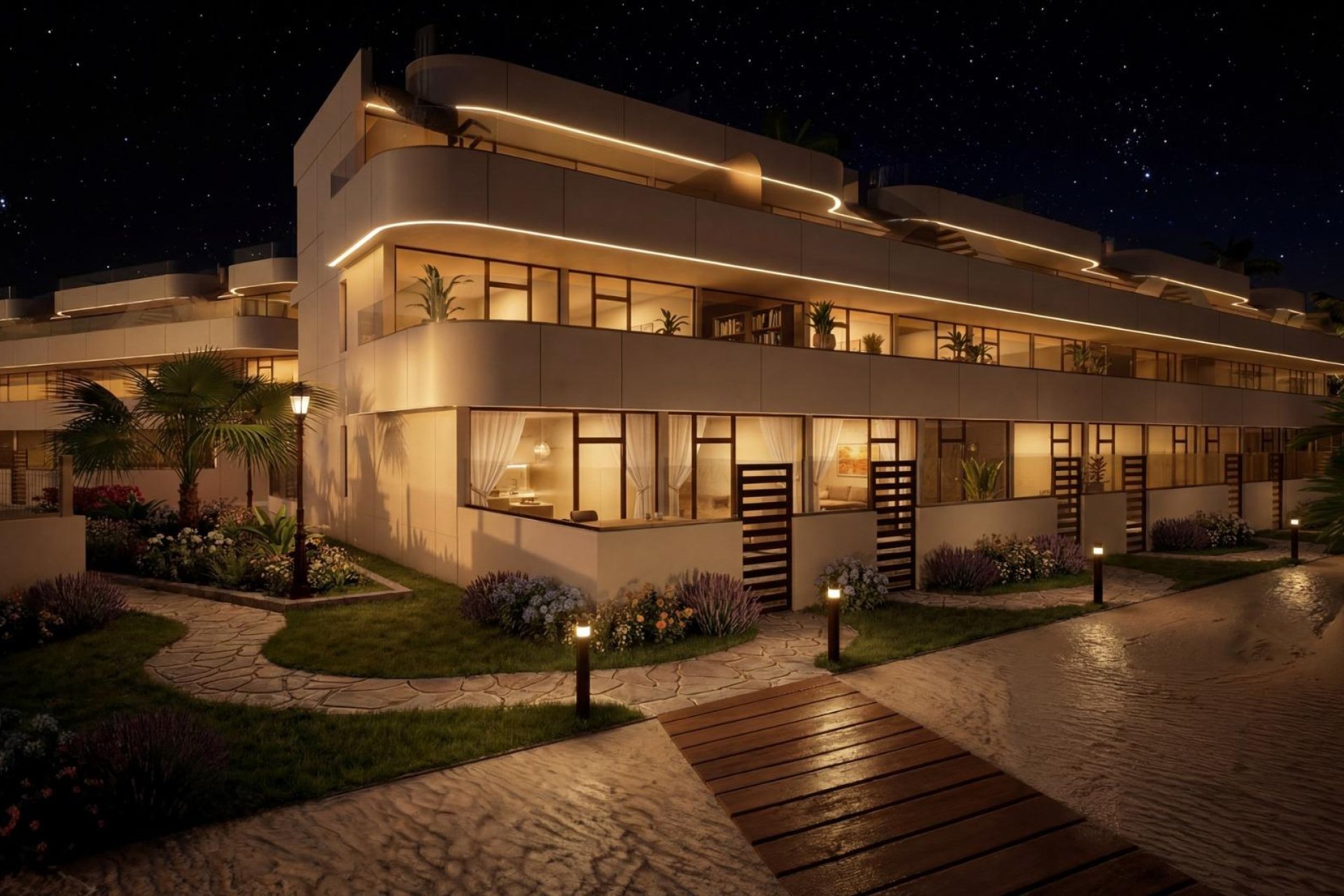 Obra nueva - Apartamento en planta baja - Vera
