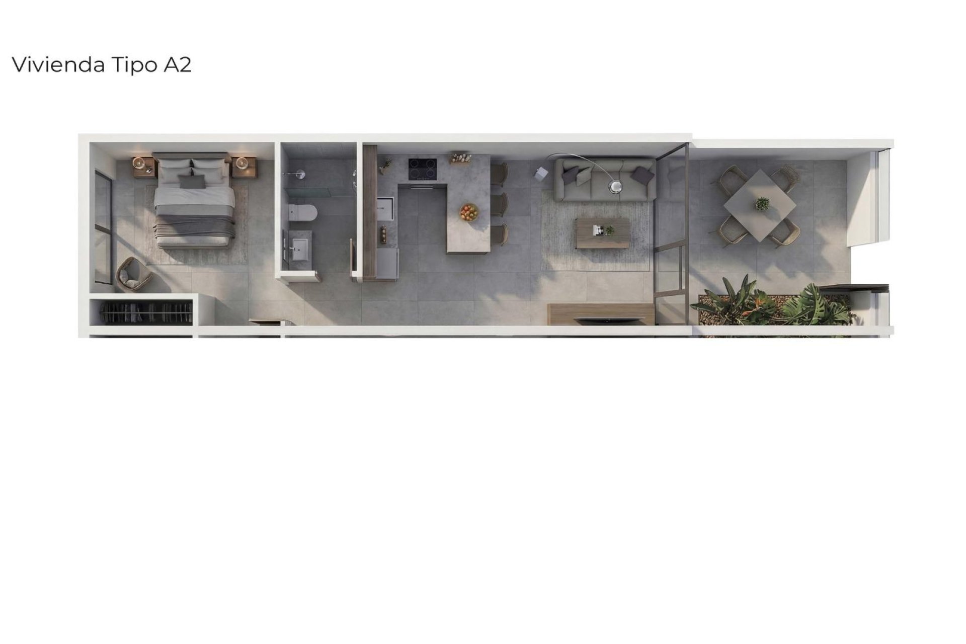 Obra nueva - Apartamento en planta baja - Vera