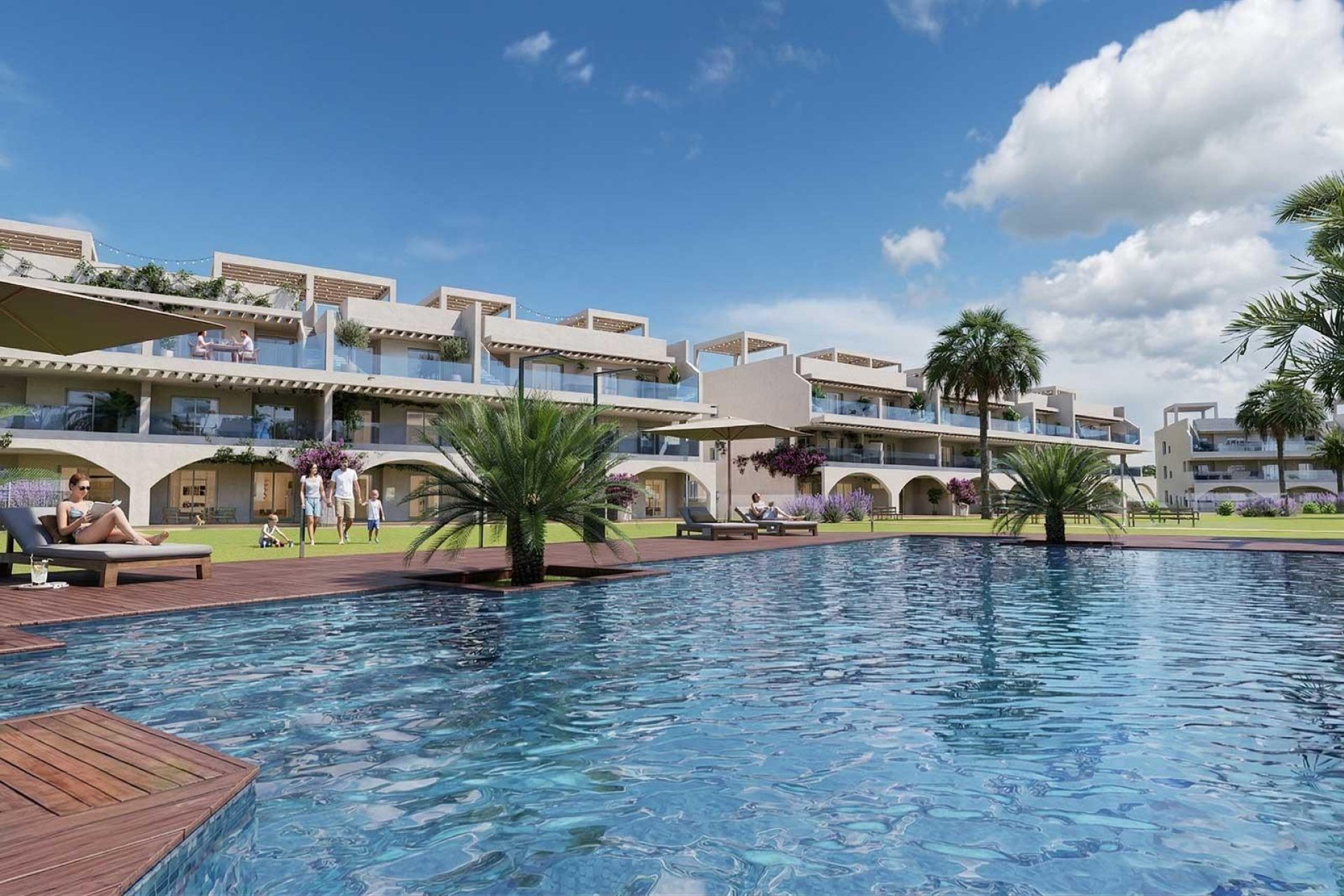 Obra nueva - Apartamento en planta baja - Vera