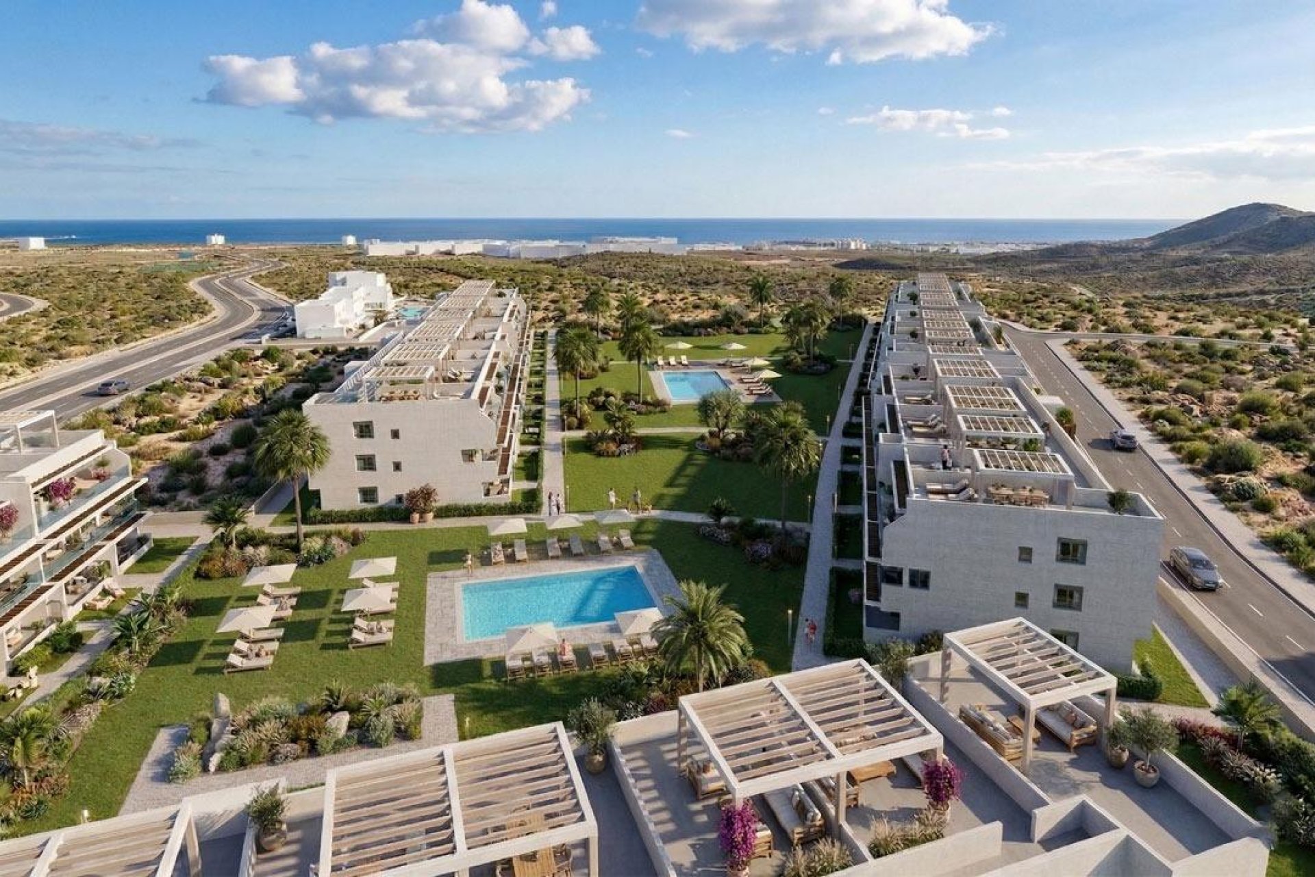 Obra nueva - Apartamento en planta baja - Vera