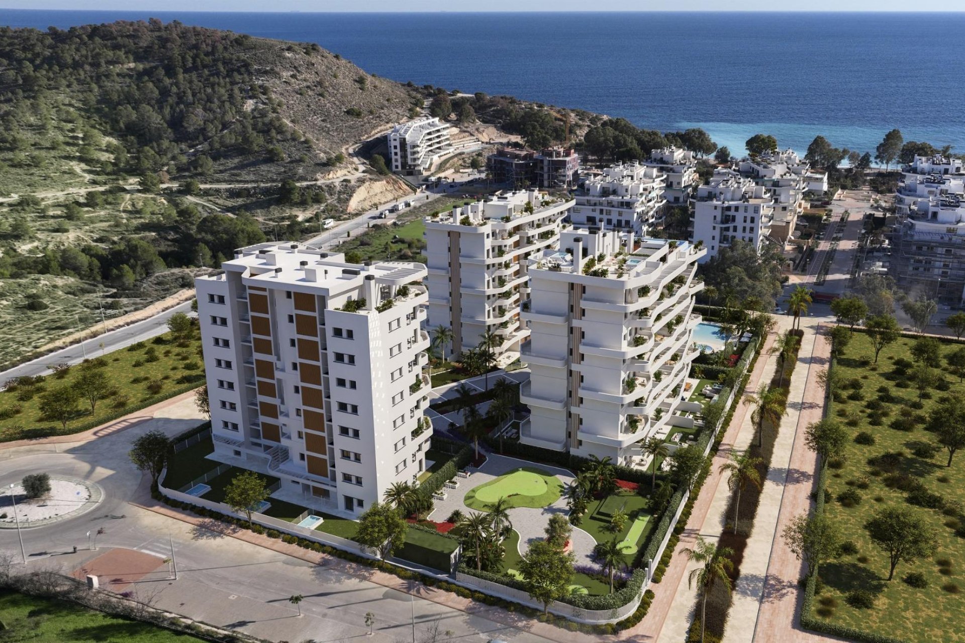 Obra nueva - Apartamento en planta baja - Villajoyosa
