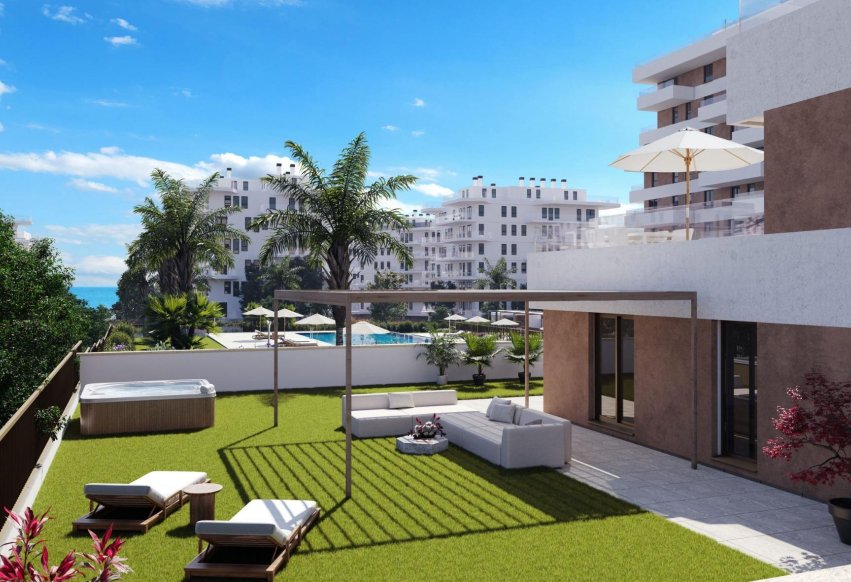 Obra nueva - Apartamento en planta baja - Villajoyosa