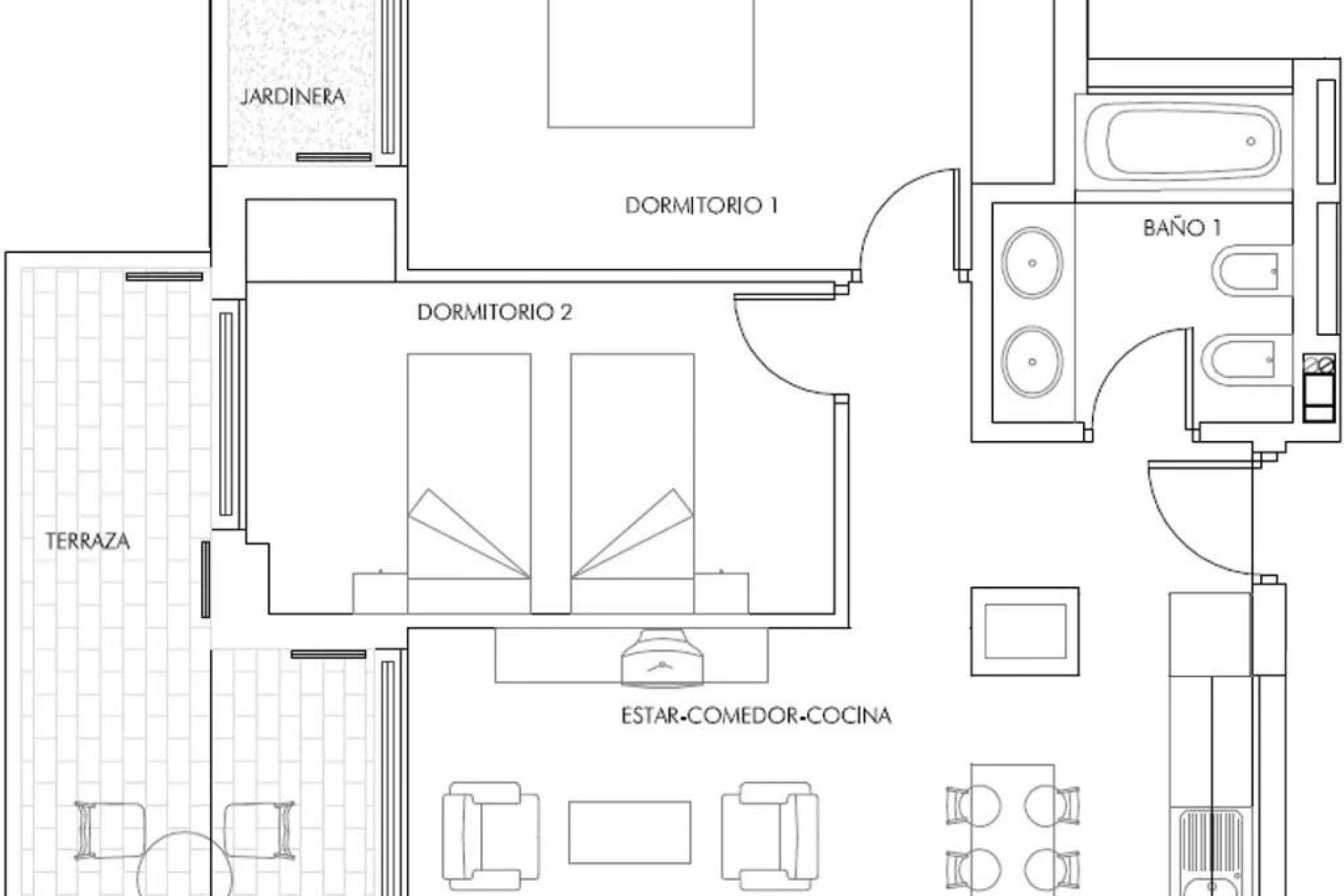 Obra nueva - Apartamento - Vera