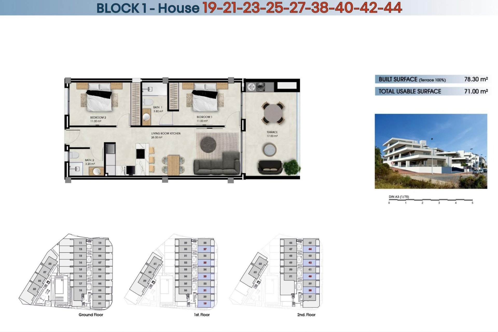 Obra nueva - Ático - La Marina