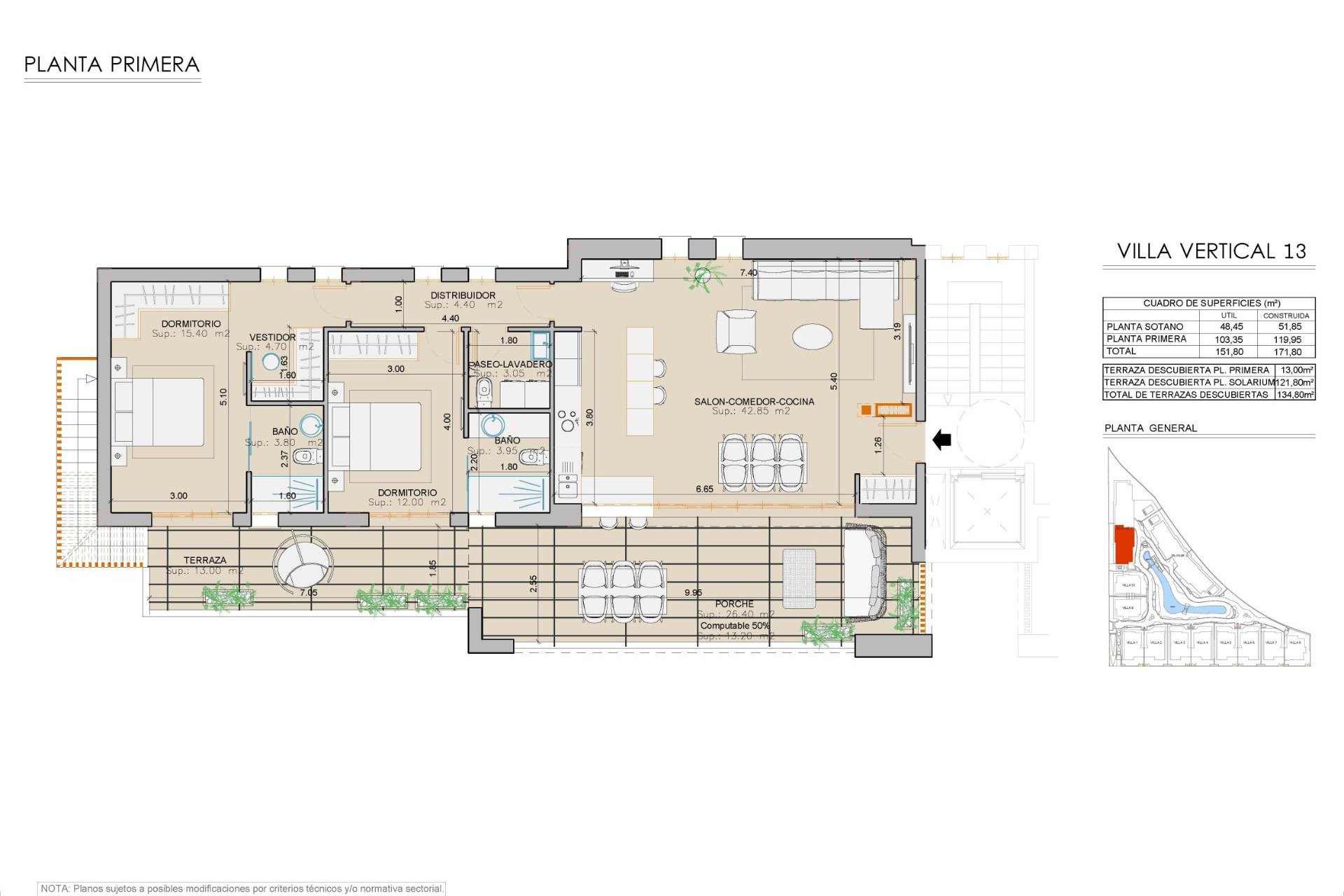 Obra nueva - Ático - San Juan de los Terreros