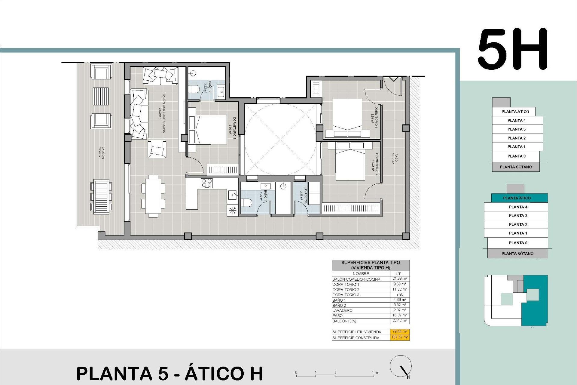 Obra nueva - Ático - Torrevieja