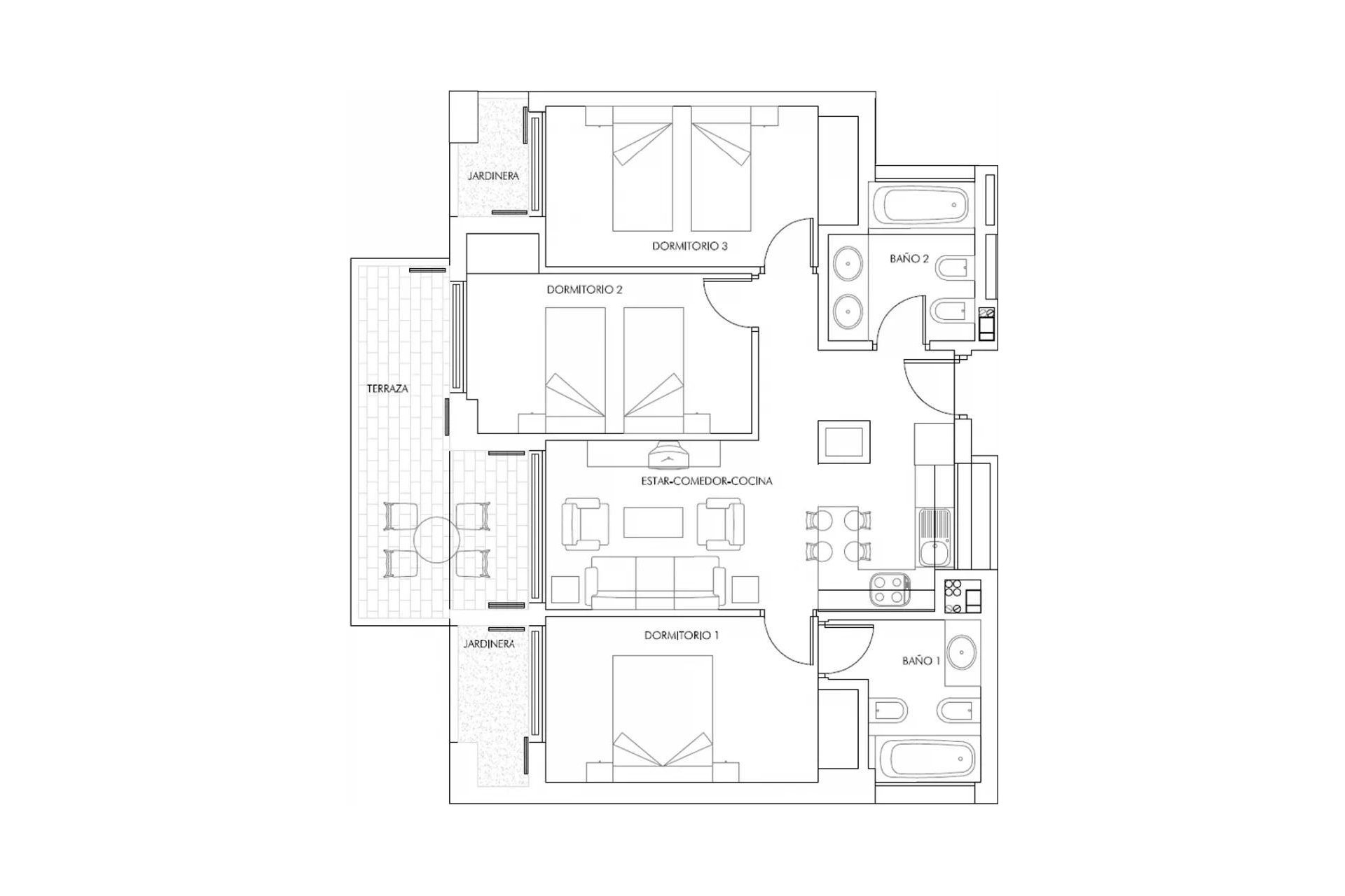 Obra nueva - Ático - Vera