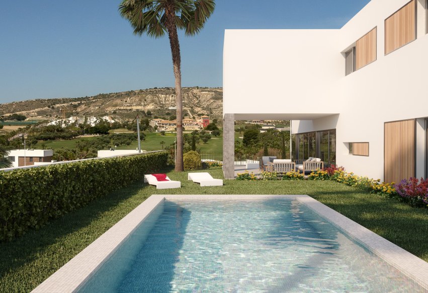 Obra nueva - Villa independiente - Algorfa