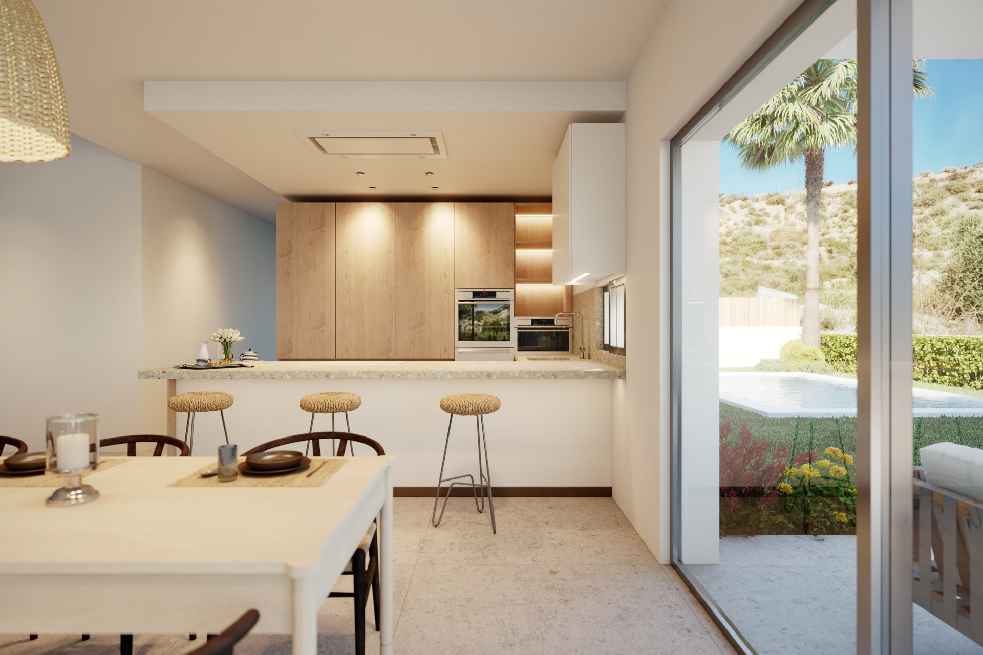 Obra nueva - Villa independiente - Algorfa