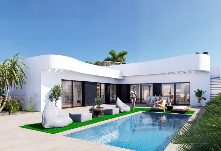 Obra nueva - Villa independiente - Algorfa