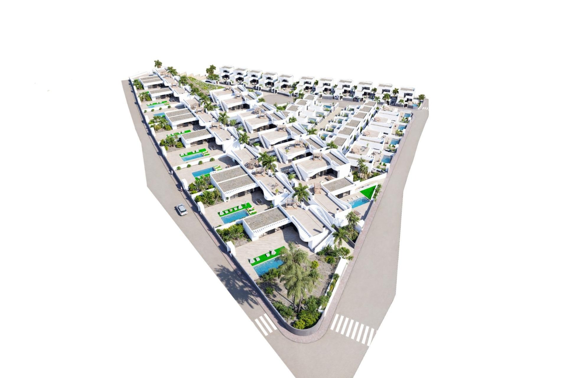 Obra nueva - Villa independiente - Algorfa