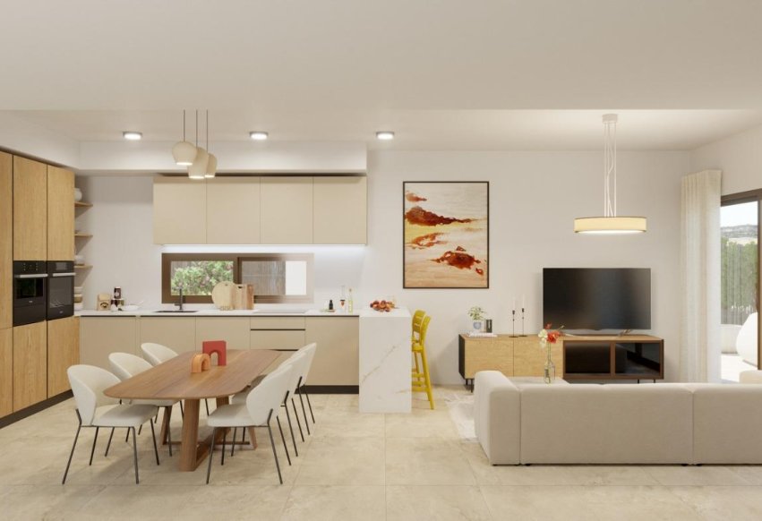 Obra nueva - Villa independiente - Algorfa