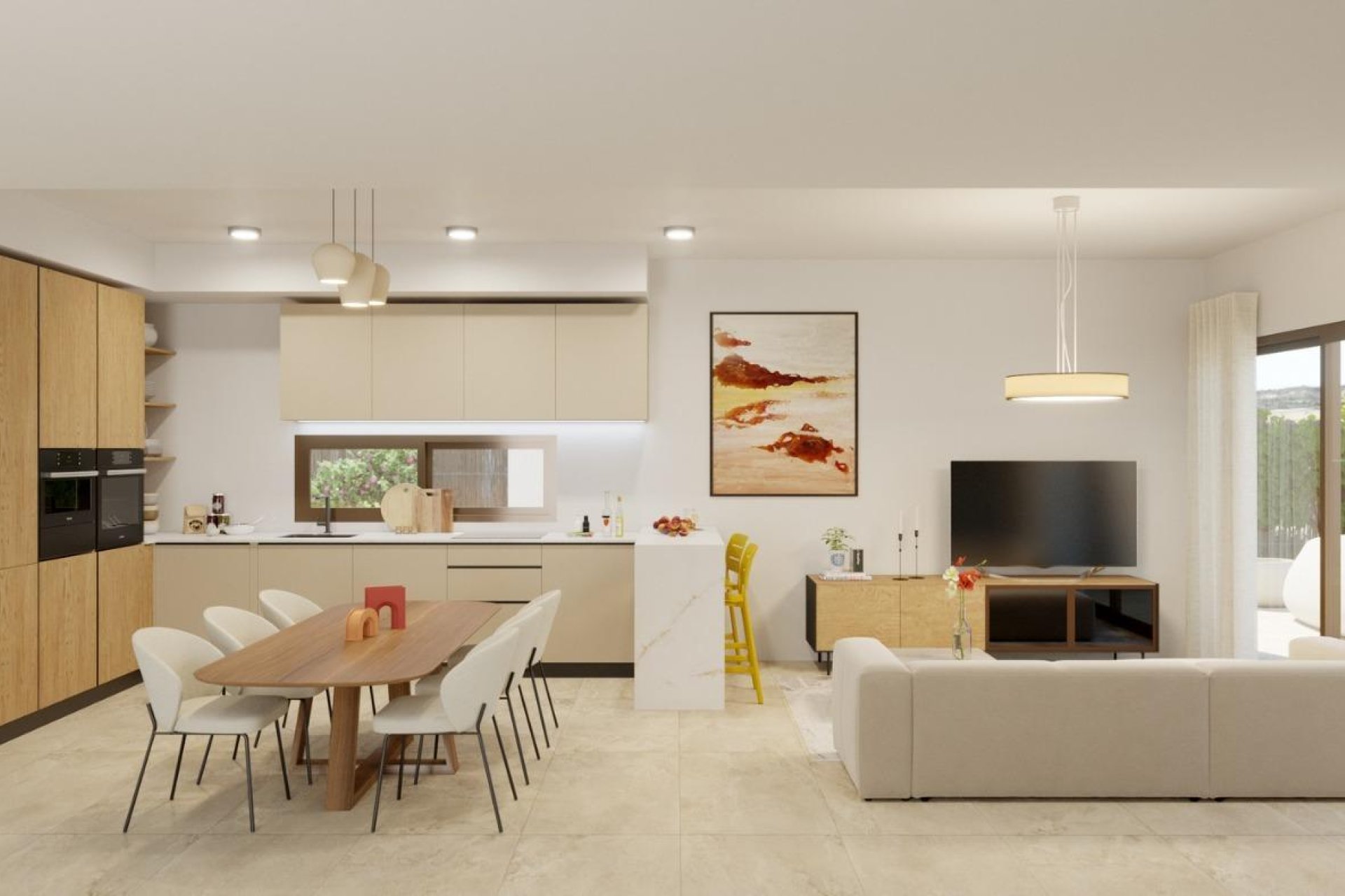 Obra nueva - Villa independiente - Algorfa