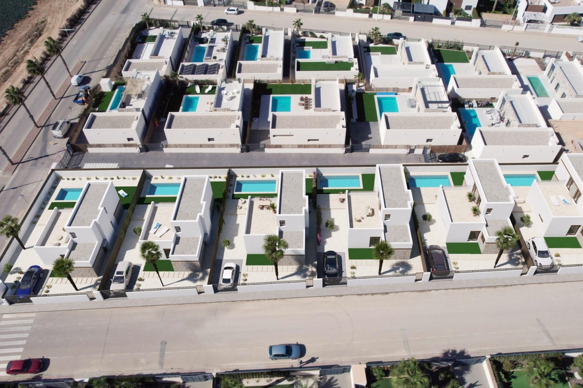 Obra nueva - Villa independiente - Algorfa