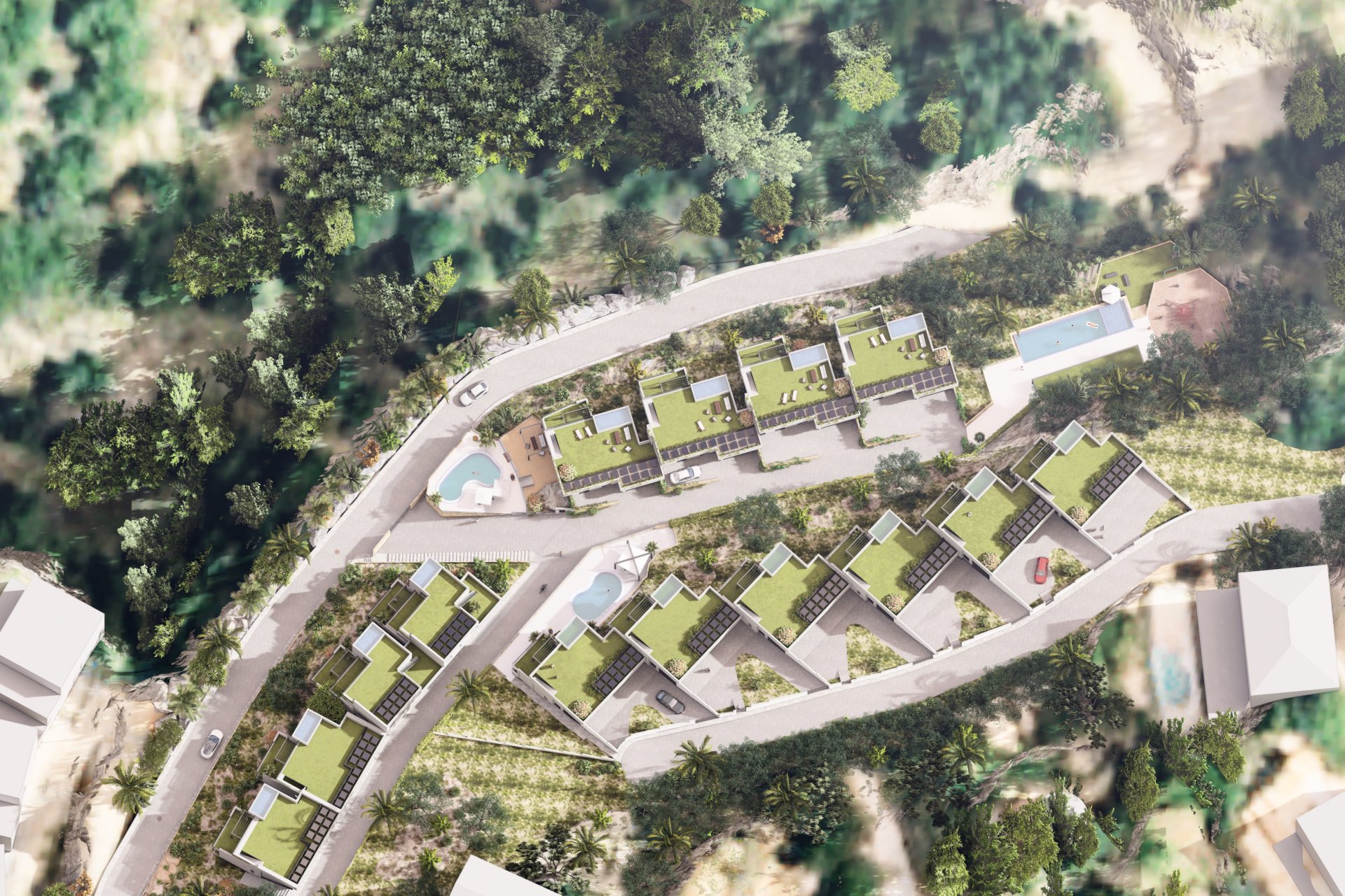 Obra nueva - Villa independiente - Altea