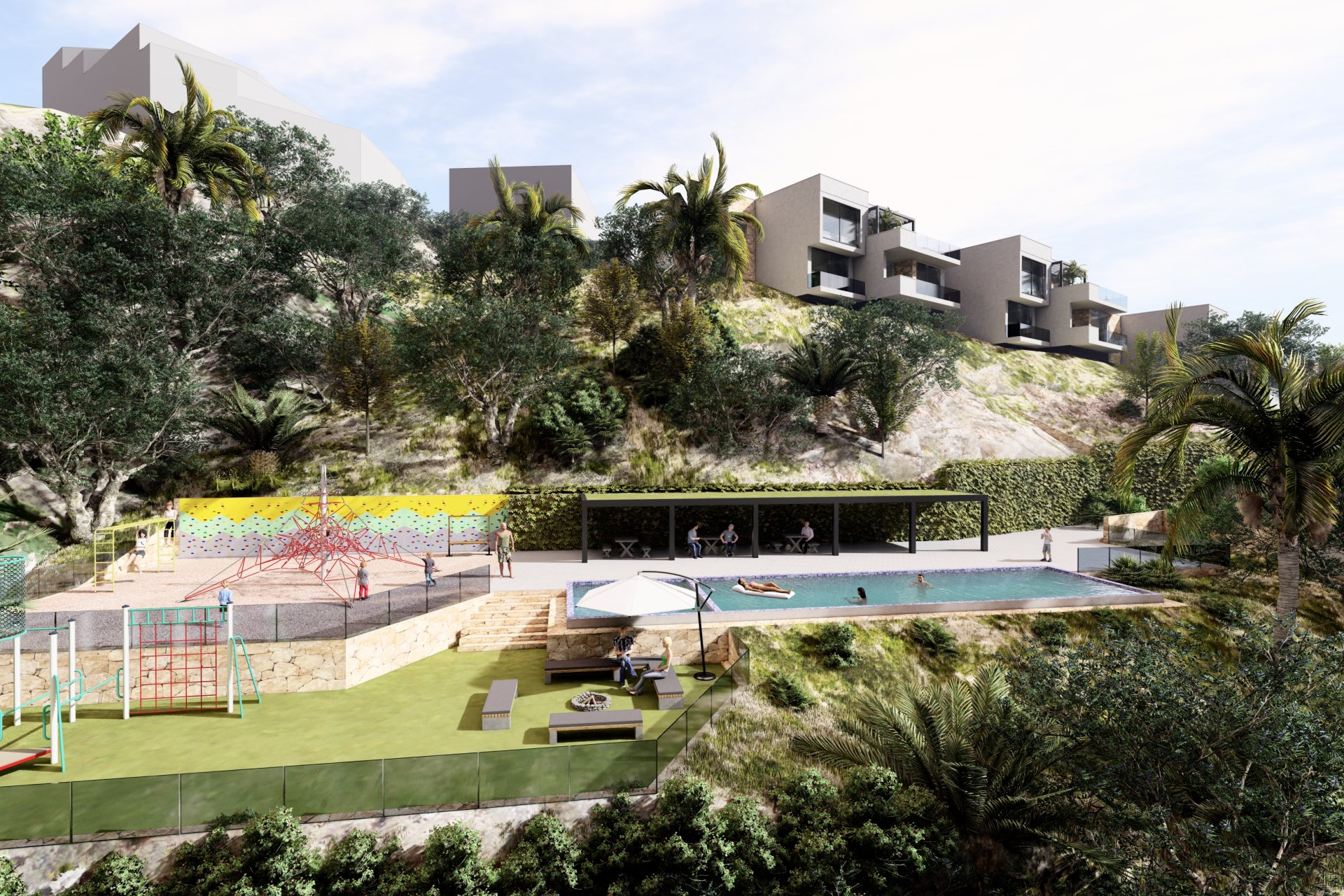 Obra nueva - Villa independiente - Altea