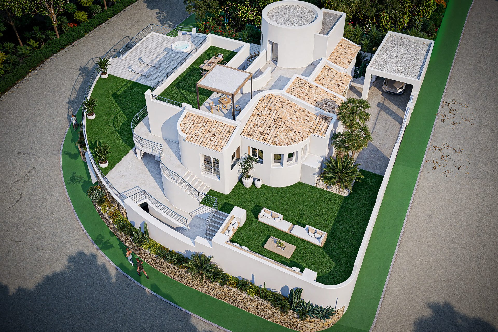 Obra nueva - Villa independiente - Altea