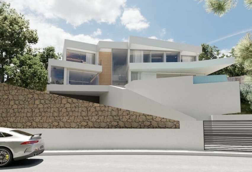 Obra nueva - Villa independiente - Altea