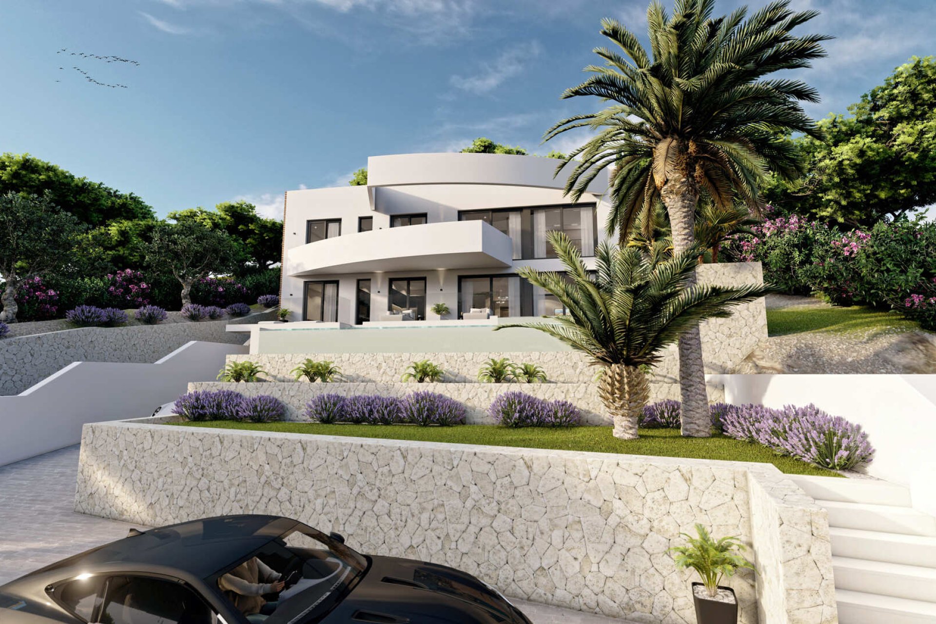 Obra nueva - Villa independiente - Altea