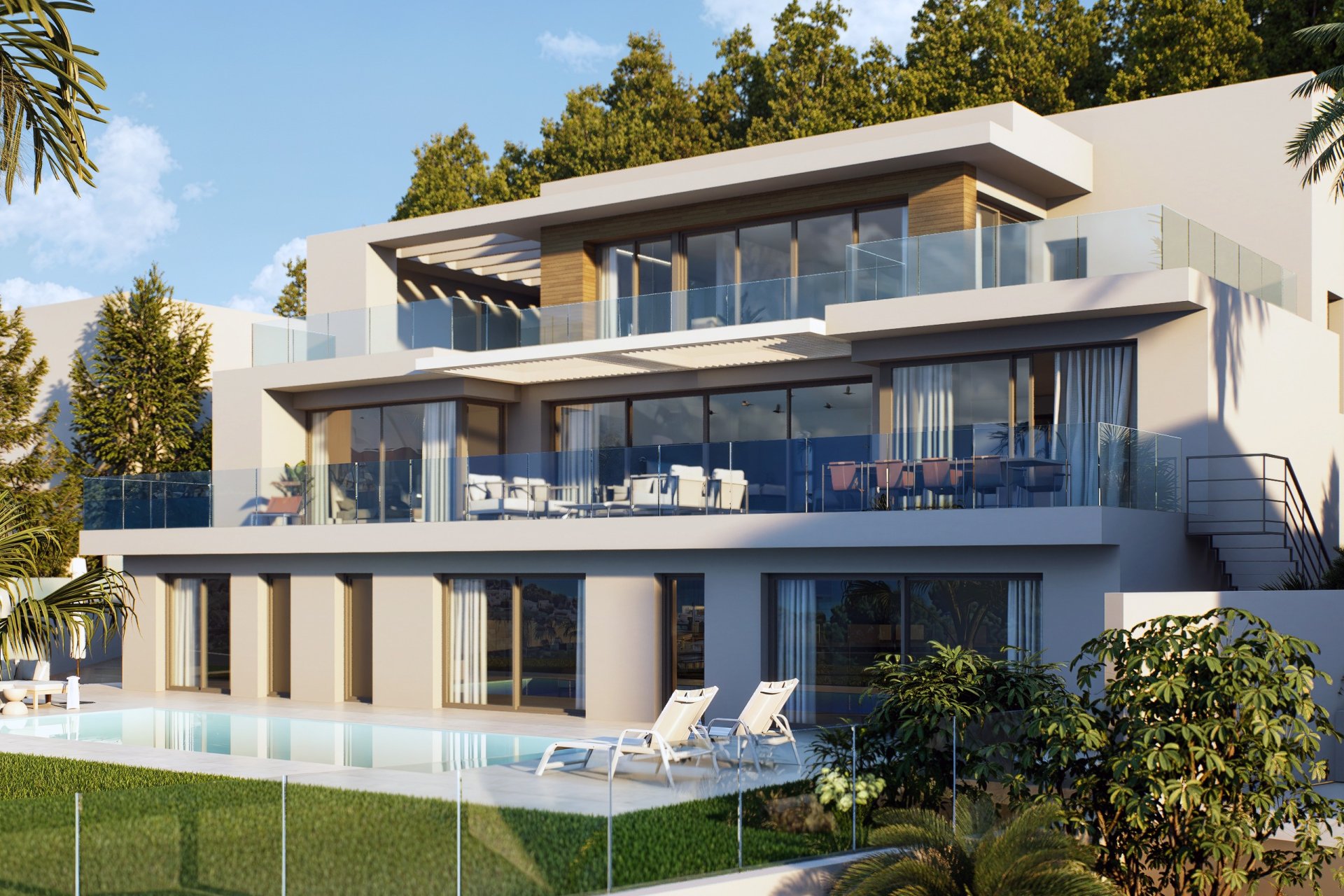 Obra nueva - Villa independiente - Altea