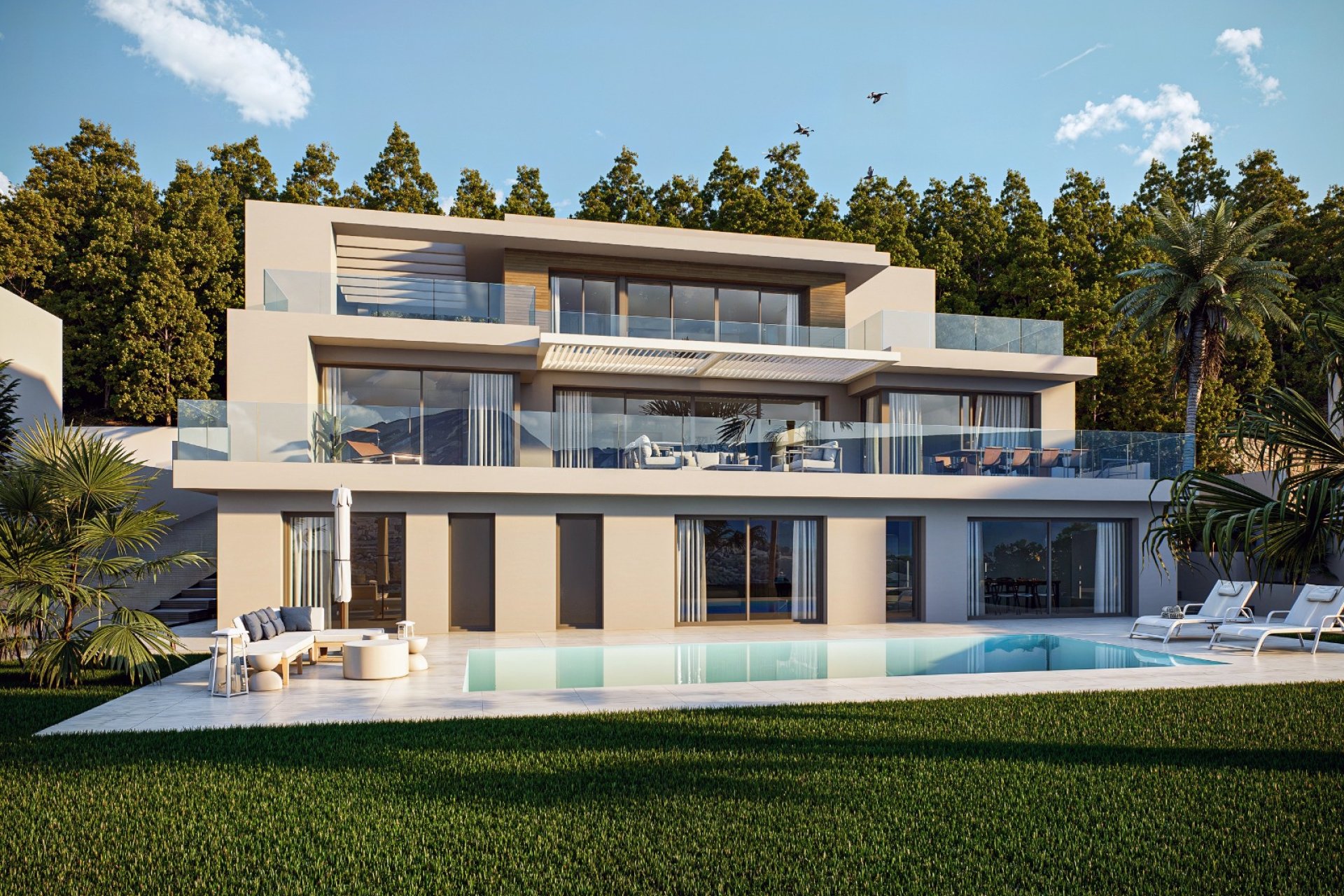 Obra nueva - Villa independiente - Altea