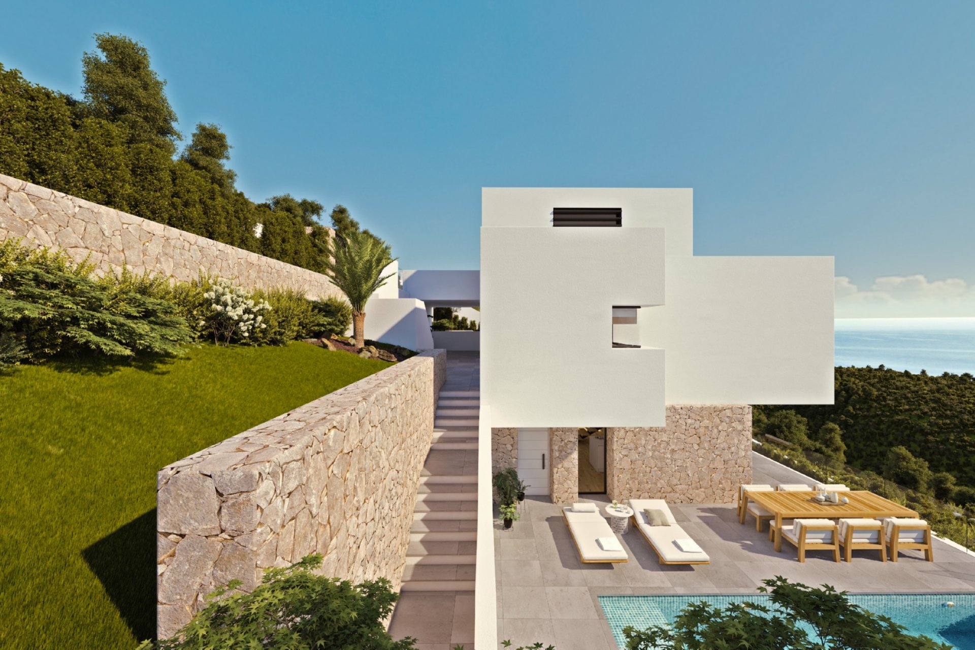 Obra nueva - Villa independiente - Altea