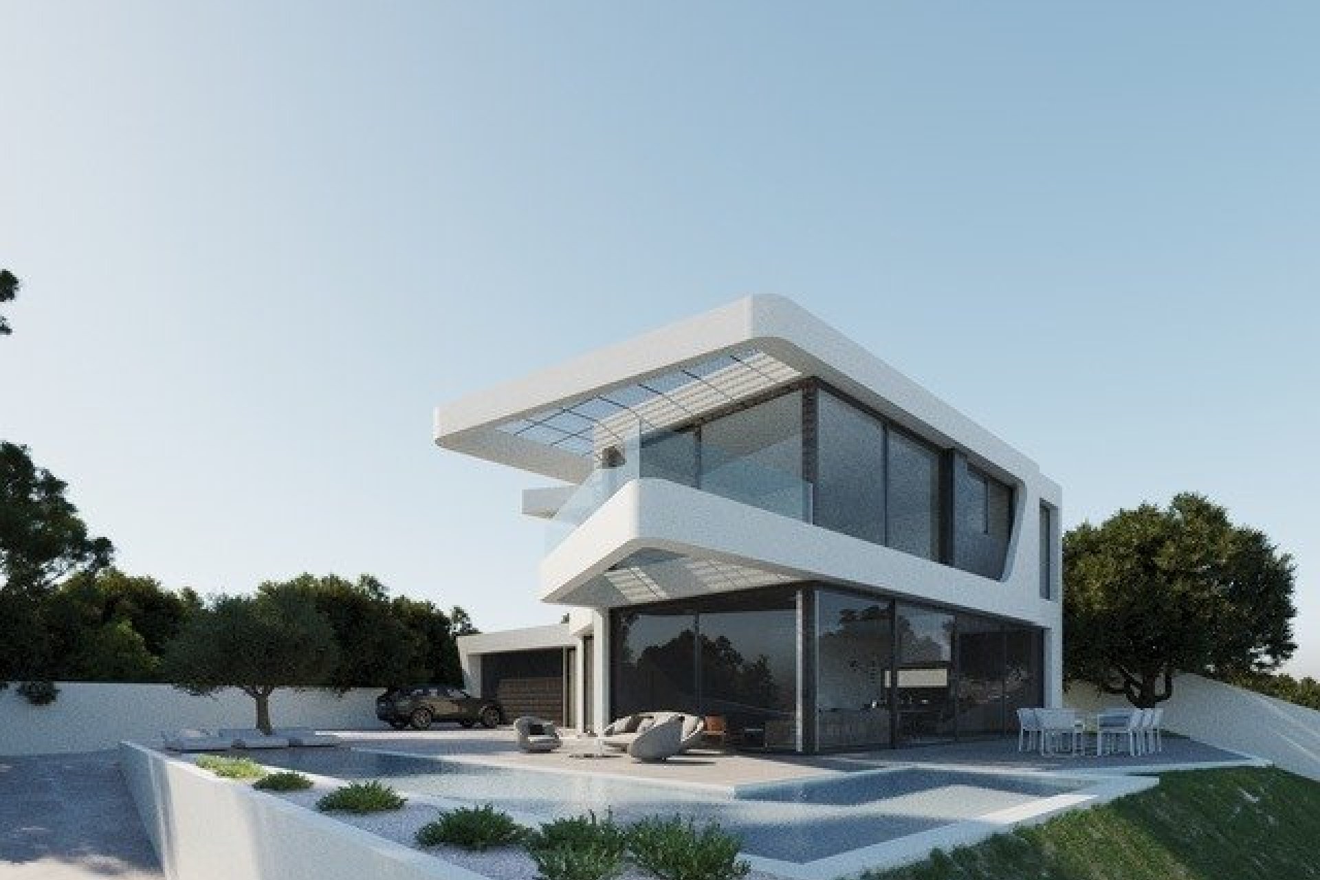 Obra nueva - Villa independiente - Altea