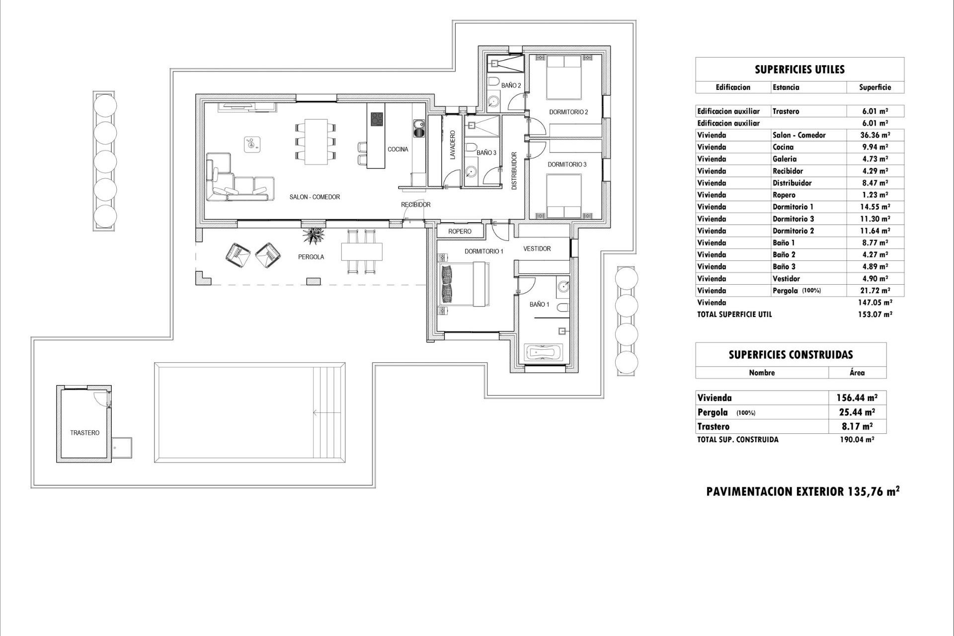 Obra nueva - Villa independiente - Aspe