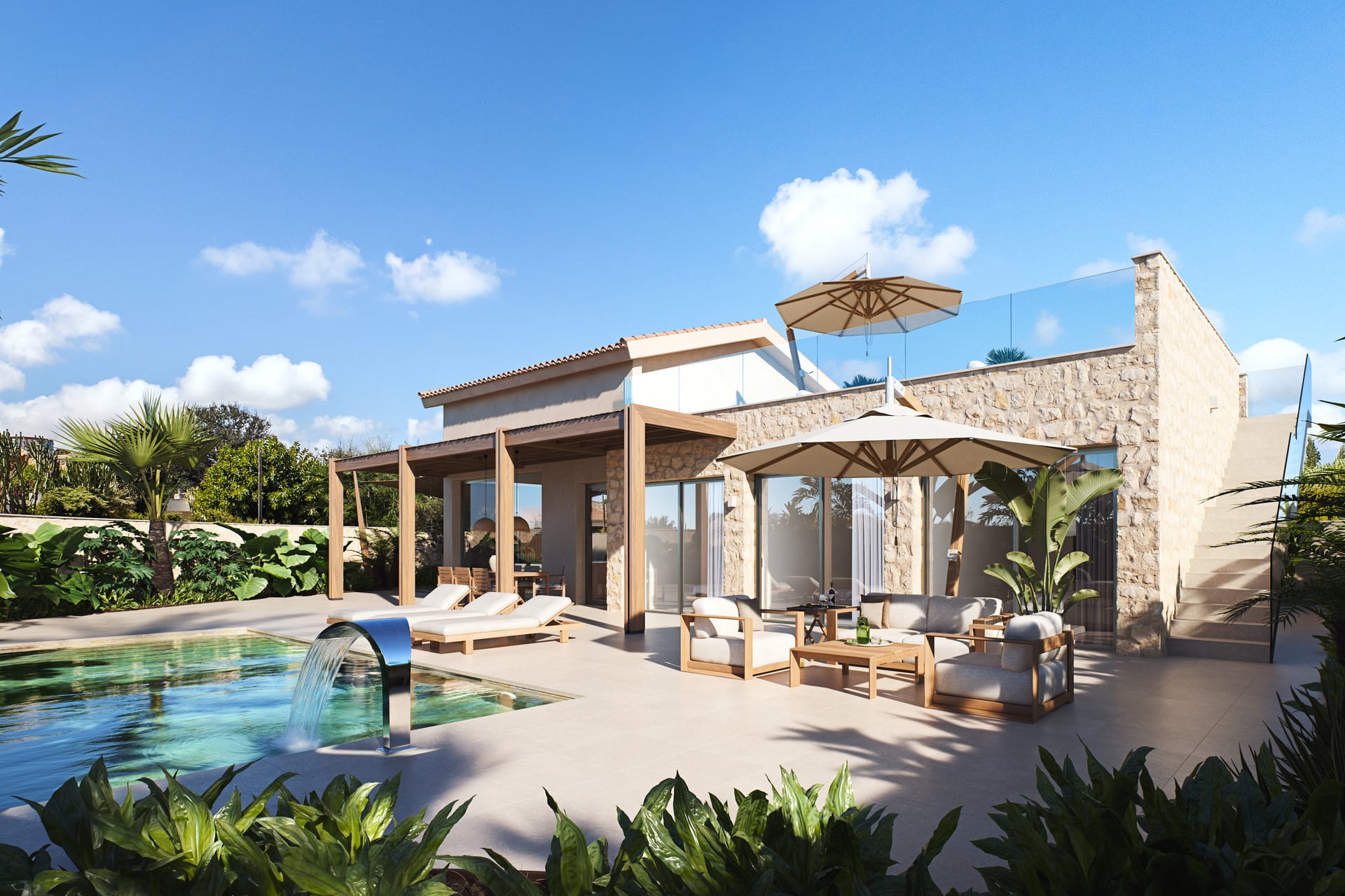 Obra nueva - Villa independiente - Cabo de Palos