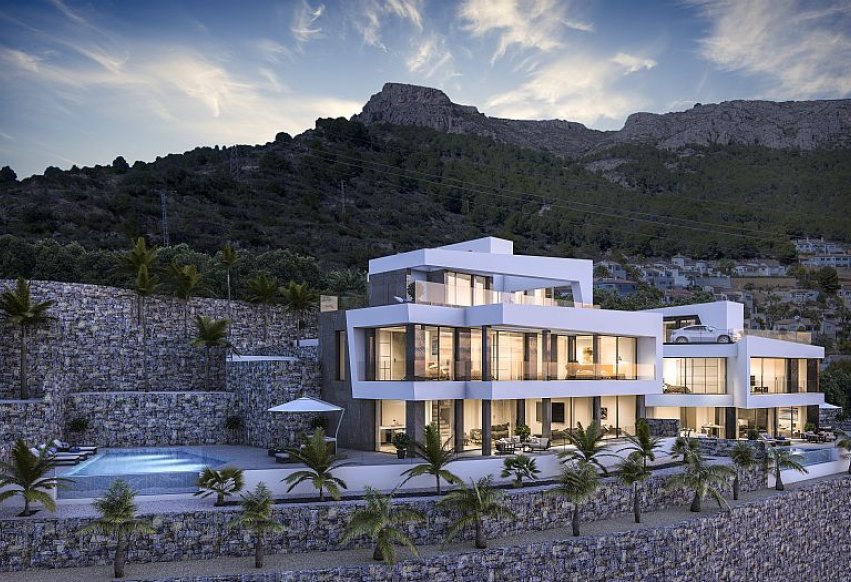 Obra nueva - Villa independiente - Calpe