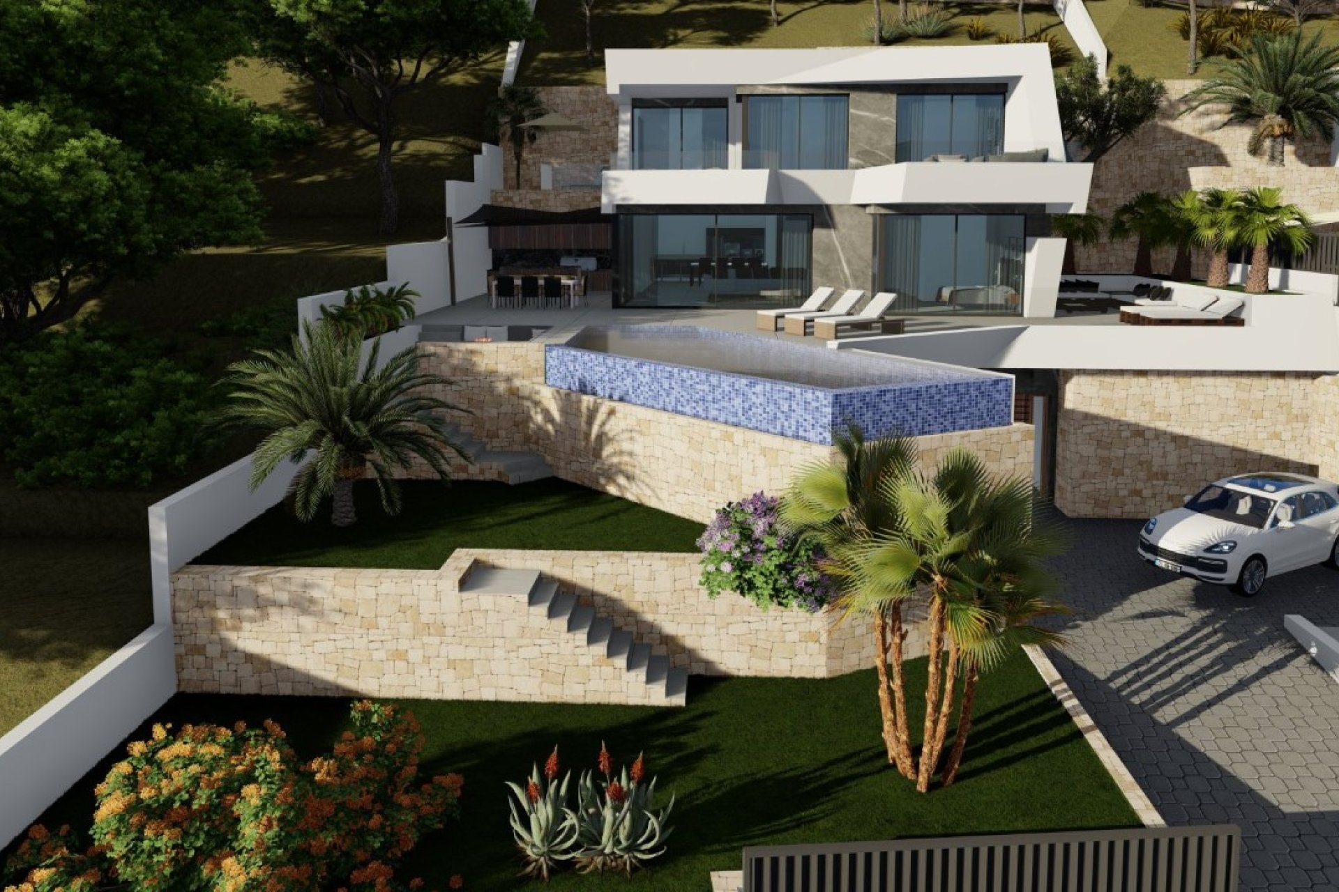 Obra nueva - Villa independiente - Calpe