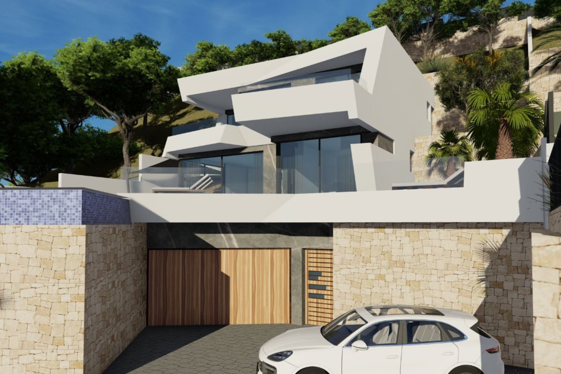 Obra nueva - Villa independiente - Calpe