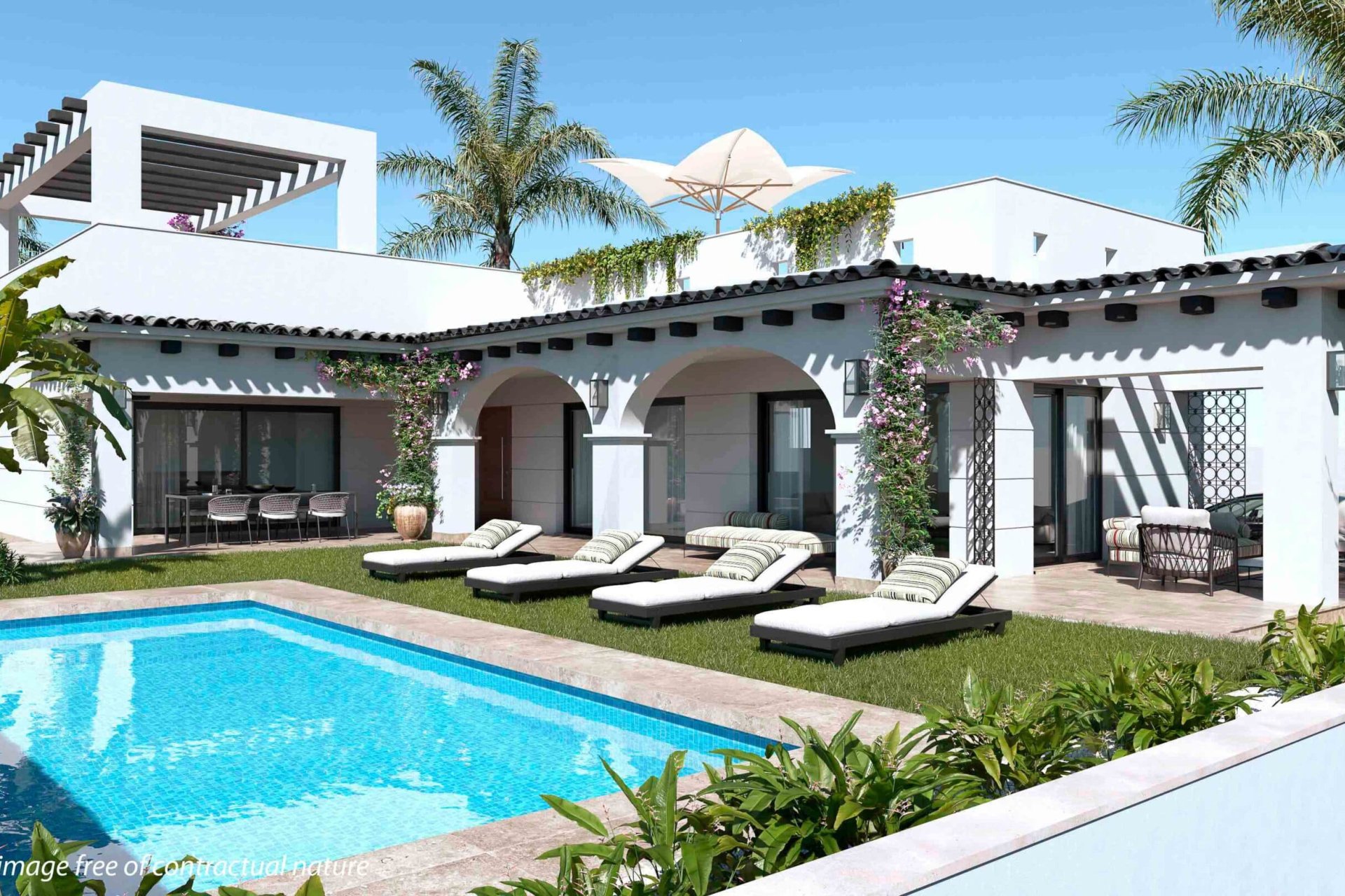 Obra nueva - Villa independiente - Ciudad Quesada