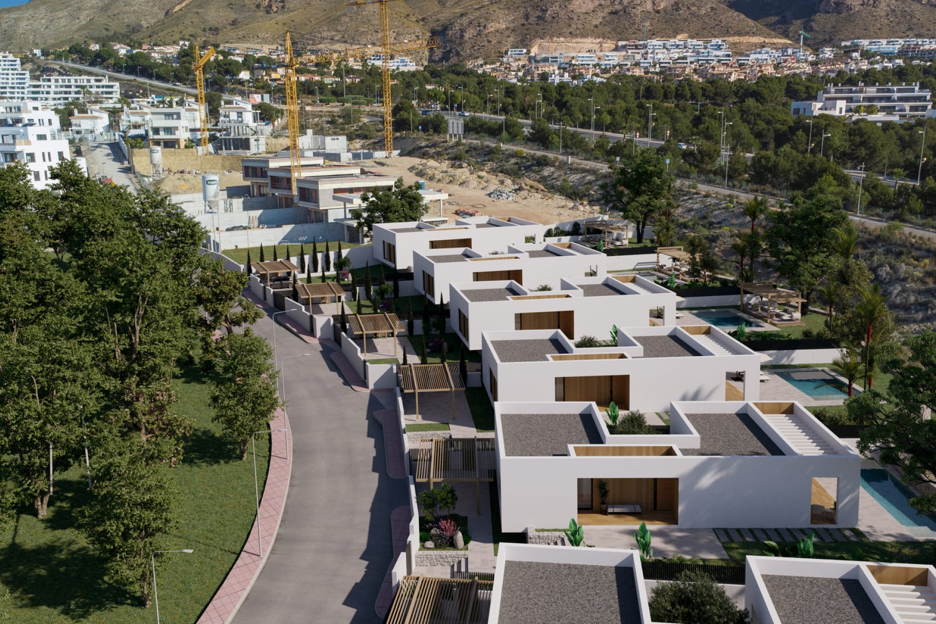 Obra nueva - Villa independiente - Finestrat