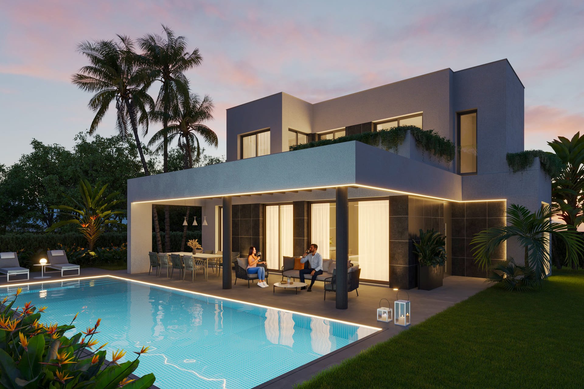 Obra nueva - Villa independiente - Finestrat