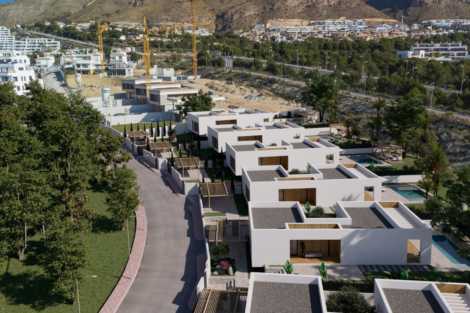 Obra nueva - Villa independiente - Finestrat