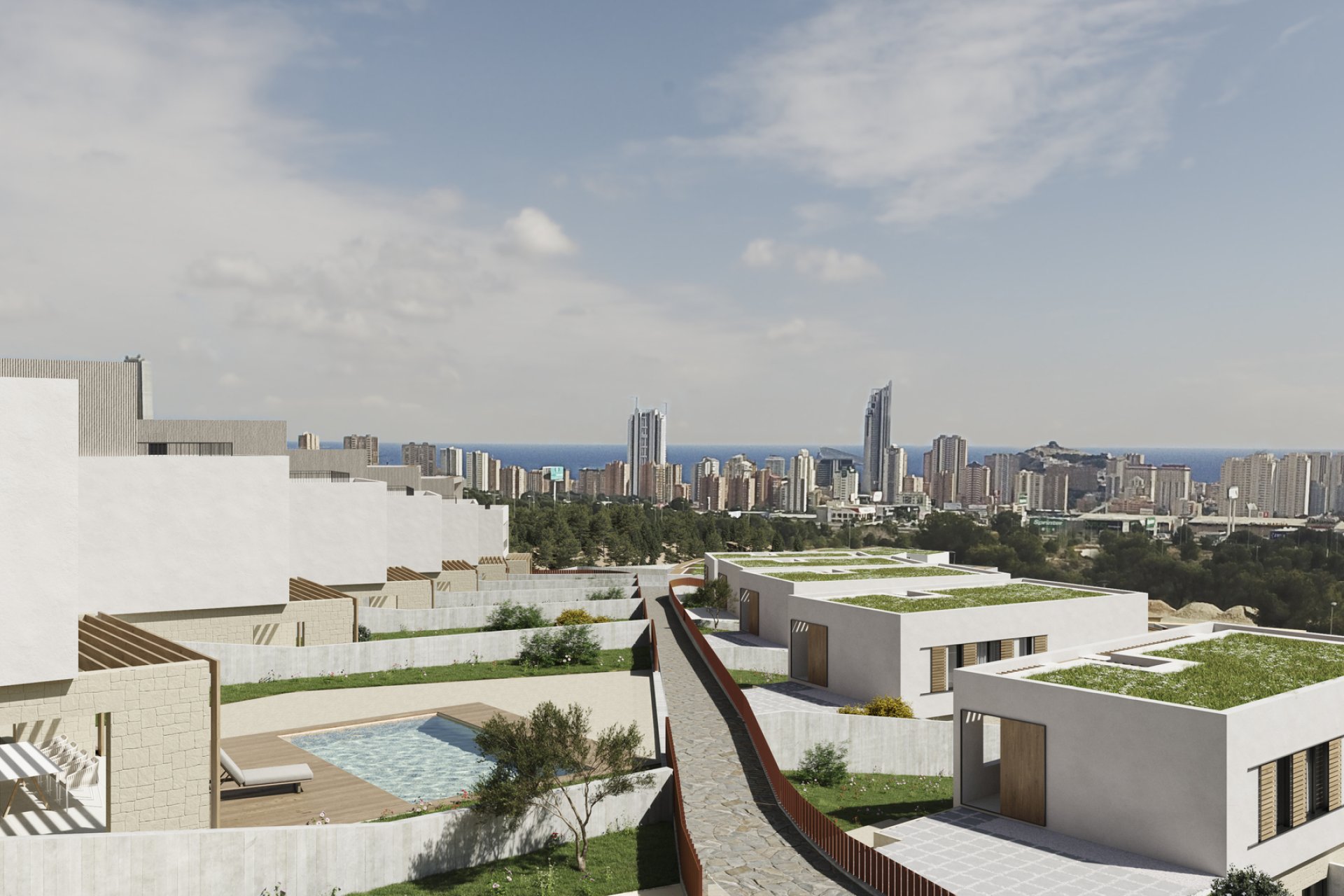 Obra nueva - Villa independiente - Finestrat