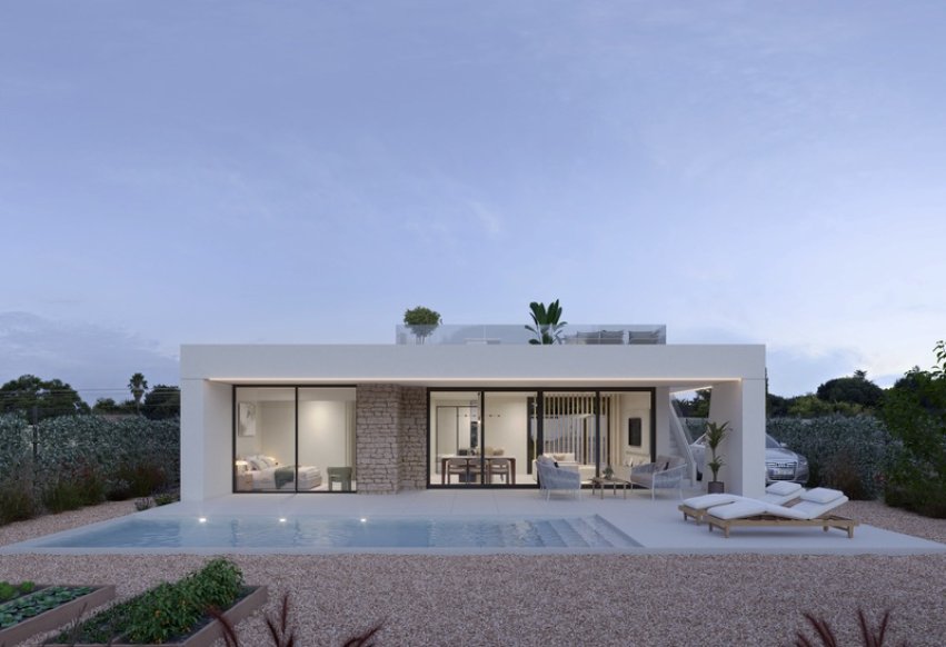 Obra nueva - Villa independiente - Fuente Alamo