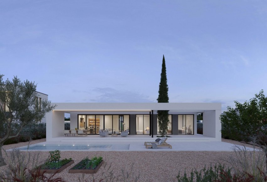 Obra nueva - Villa independiente - Fuente Alamo
