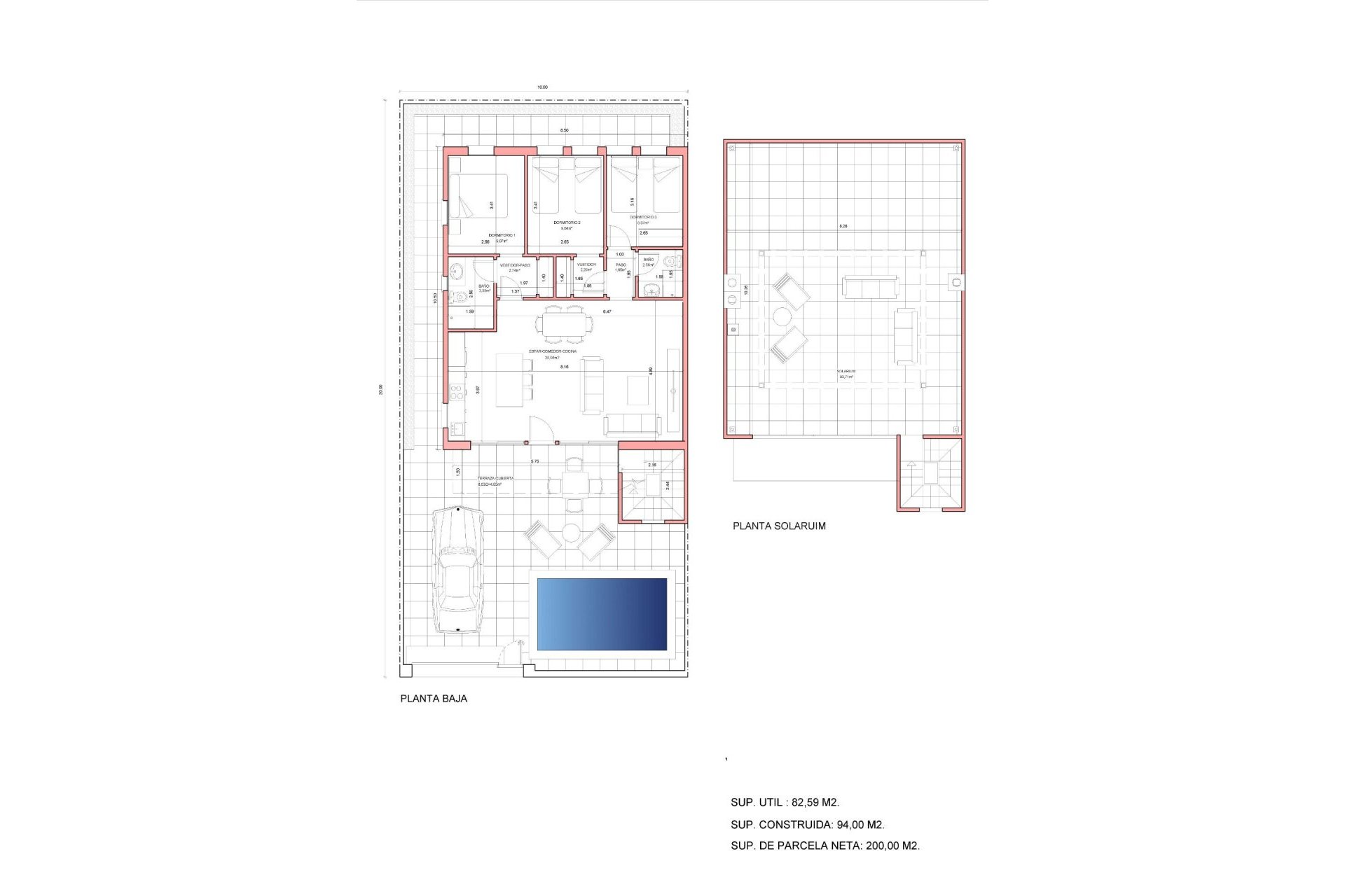 Obra nueva - Villa independiente - Fuente Alamo
