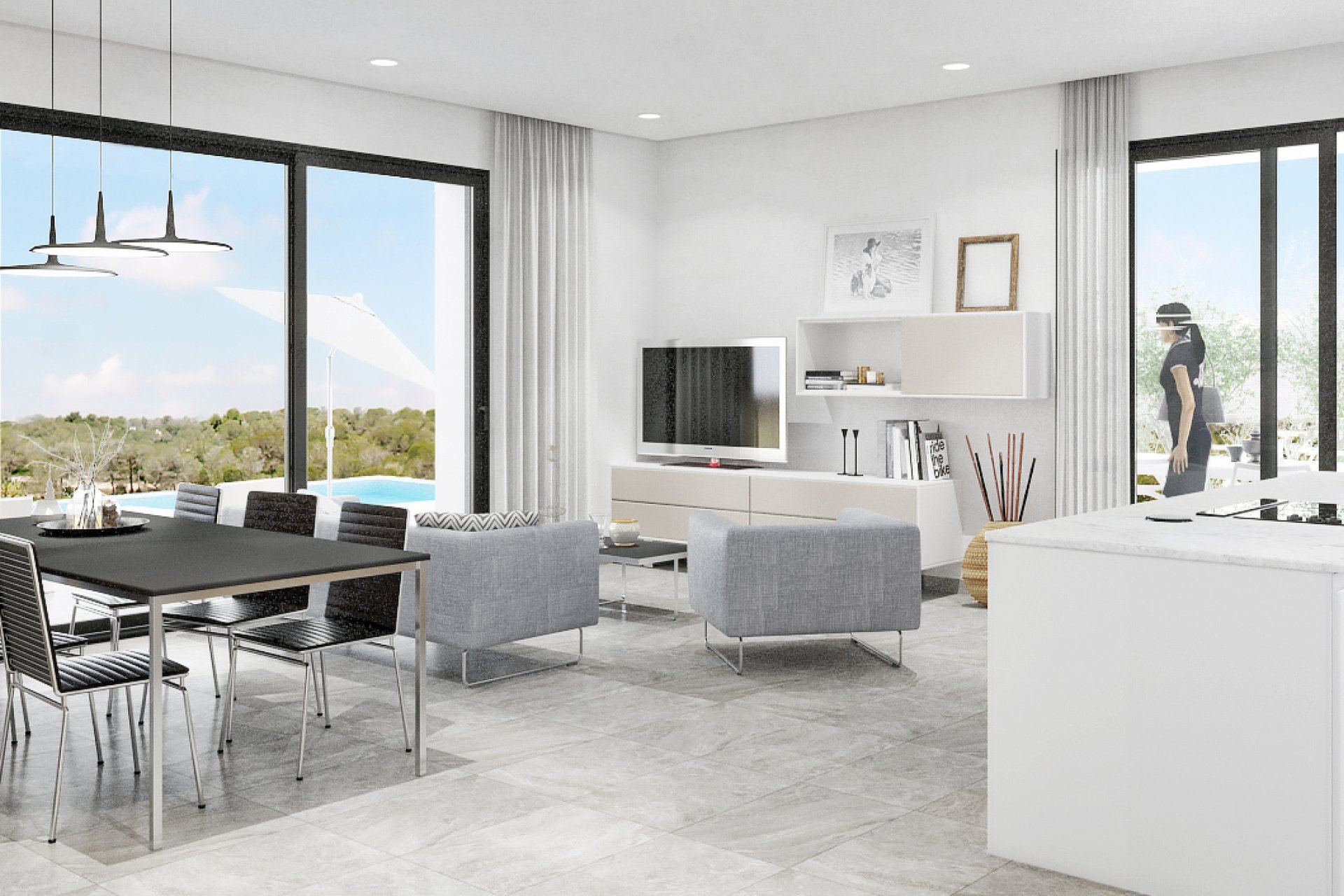 Obra nueva - Villa independiente - Las Colinas Golf