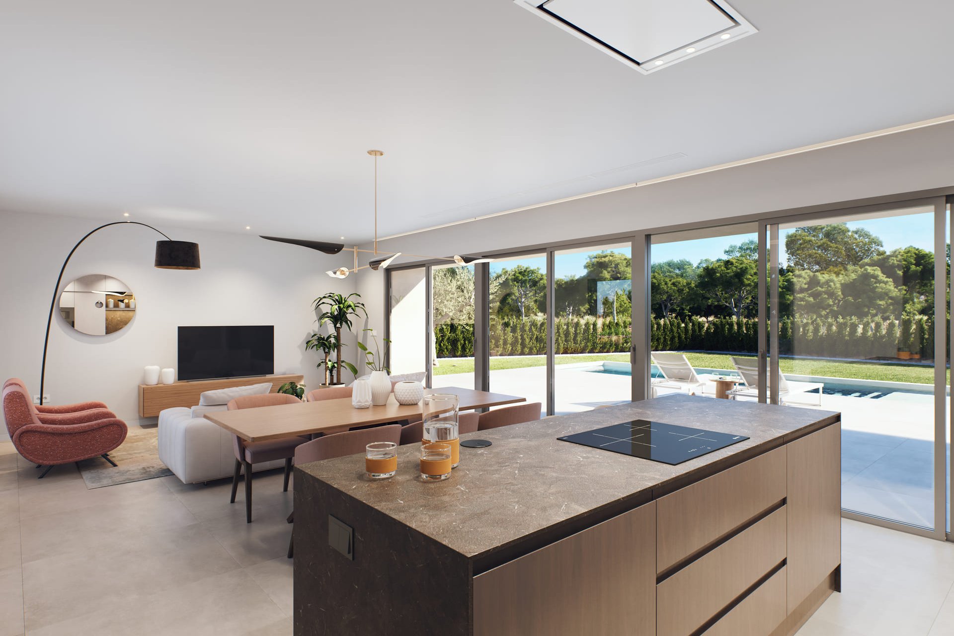 Obra nueva - Villa independiente - Las Colinas Golf