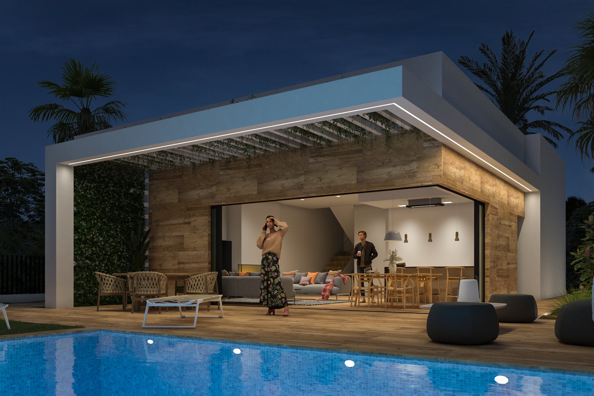 Obra nueva - Villa independiente - Los Alcázares