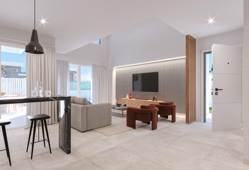 Obra nueva - Villa independiente - Los Alcázares