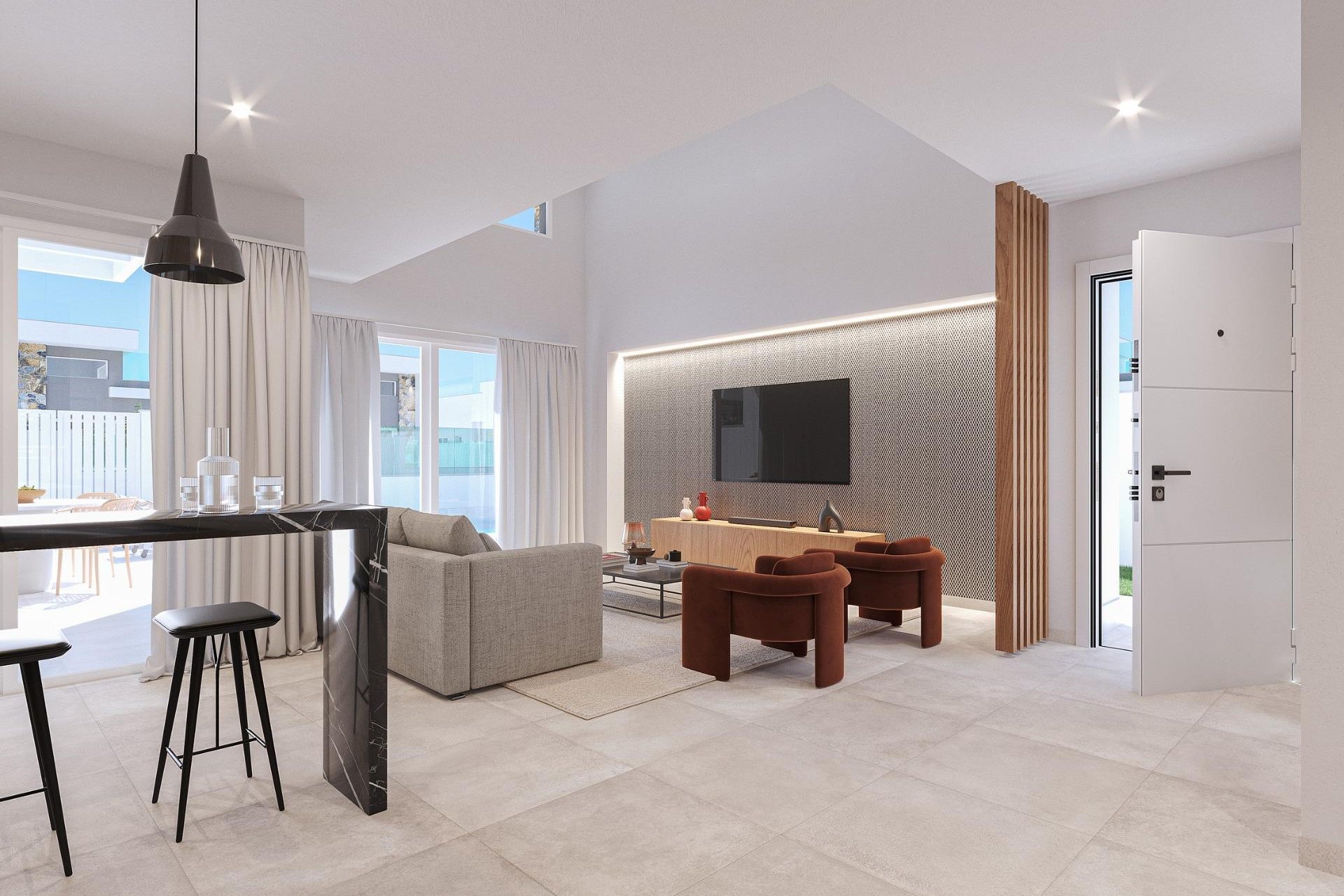 Obra nueva - Villa independiente - Los Alcázares